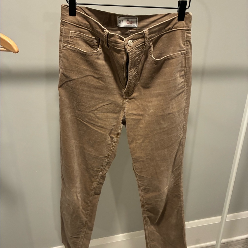 Gap velvet vintage style jeans